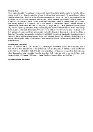 TSCHECHISCHE LÄNDER - POSTÄMTER VERSCHWUNDENE AUS DEN KARTEN – Blatt 74