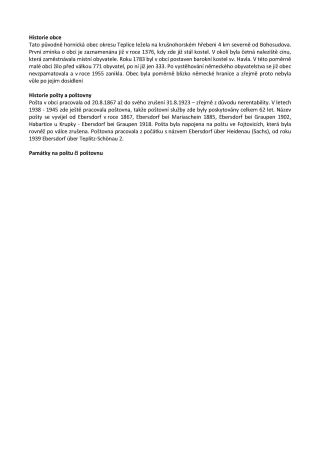 TSCHECHISCHE LÄNDER - POSTÄMTER VERSCHWUNDENE AUS DEN KARTEN – Blatt 78