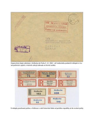 TSCHECHISCHE LÄNDER - POSTÄMTER VERSCHWUNDENE AUS DEN KARTEN – Blatt 99