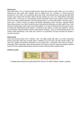 TSCHECHISCHE LÄNDER - POSTÄMTER VERSCHWUNDENE AUS DEN KARTEN – Blatt 102