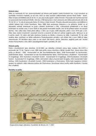 TSCHECHISCHE LÄNDER - POSTÄMTER VERSCHWUNDENE AUS DEN KARTEN – Blatt 142