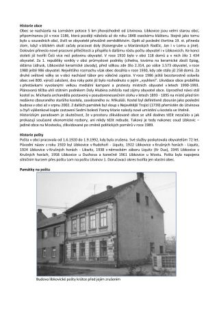 TSCHECHISCHE LÄNDER - POSTÄMTER VERSCHWUNDENE AUS DEN KARTEN – Blatt 146