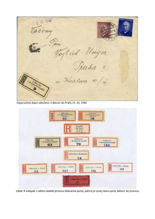 TSCHECHISCHE LÄNDER - POSTÄMTER VERSCHWUNDENE AUS DEN KARTEN – Blatt 148