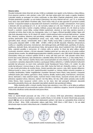TSCHECHISCHE LÄNDER - POSTÄMTER VERSCHWUNDENE AUS DEN KARTEN – Blatt 170