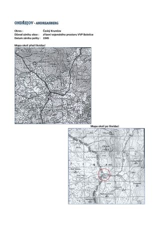 CZECH LANDS - POST OFFICES DISAPPEARED FROM MAPS – sheet 189