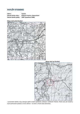 CZECH LANDS - POST OFFICES DISAPPEARED FROM MAPS – sheet 191
