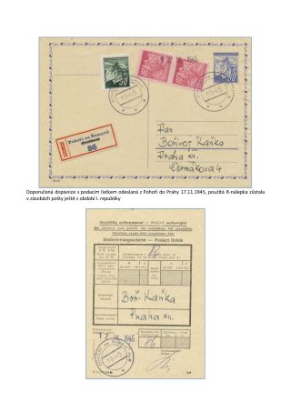 CZECH LANDS - POST OFFICES DISAPPEARED FROM MAPS – sheet 195