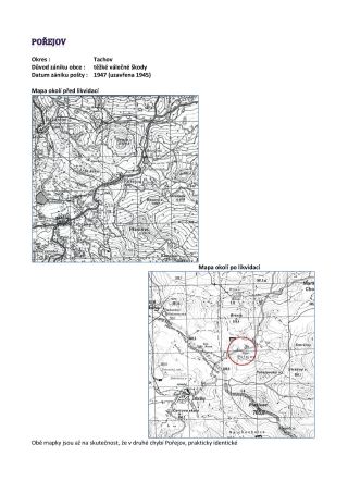 CZECH LANDS - POST OFFICES DISAPPEARED FROM MAPS – sheet 197