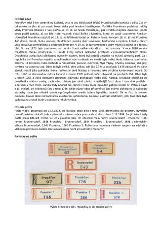 CZECH LANDS - POST OFFICES DISAPPEARED FROM MAPS – sheet 202