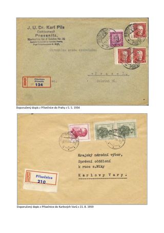 CZECH LANDS - POST OFFICES DISAPPEARED FROM MAPS – sheet 207