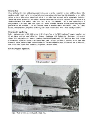 TSCHECHISCHE LÄNDER - POSTÄMTER VERSCHWUNDENE AUS DEN KARTEN – Blatt 216