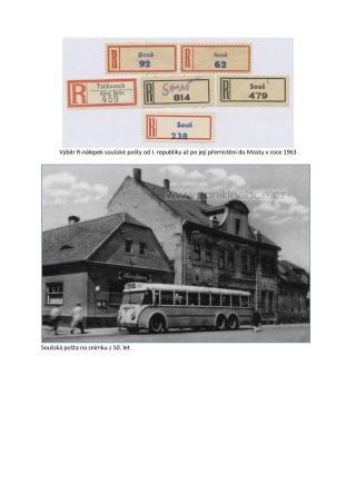 TSCHECHISCHE LÄNDER - POSTÄMTER VERSCHWUNDENE AUS DEN KARTEN – Blatt 231