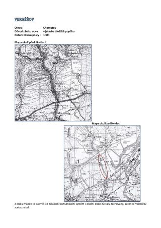 CZECH LANDS - POST OFFICES DISAPPEARED FROM MAPS – sheet 249