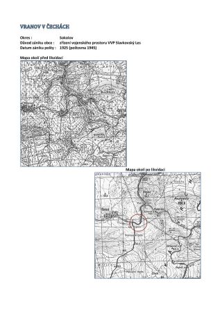 CZECH LANDS - POST OFFICES DISAPPEARED FROM MAPS – sheet 253