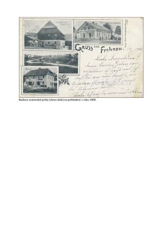 CZECH LANDS - POST OFFICES DISAPPEARED FROM MAPS – sheet 255