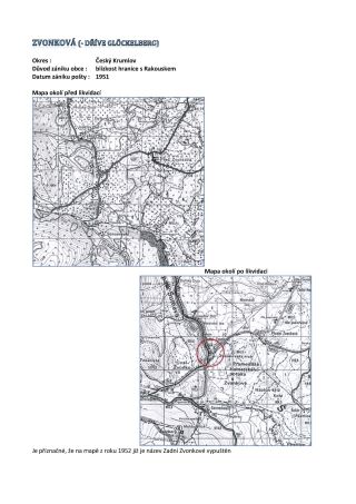 CZECH LANDS - POST OFFICES DISAPPEARED FROM MAPS – sheet 281