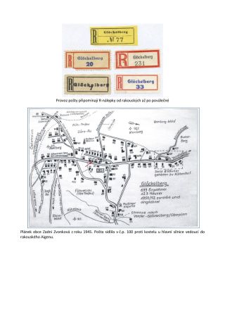 CZECH LANDS - POST OFFICES DISAPPEARED FROM MAPS – sheet 283