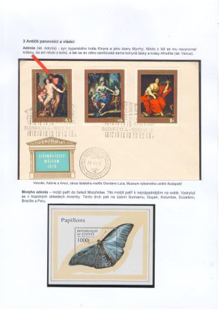 MOTÝLI A MYTOLOGIE – list 7