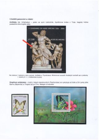 MOTÝLI A MYTOLOGIE – list 8