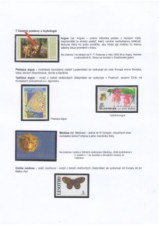 MOTÝLI A MYTOLOGIE – list 14