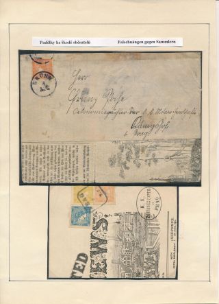 AUSTRIA: NEWSPAPER STAMPS 1851-1890 – sheet 6