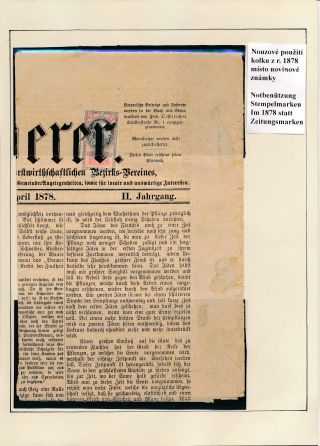 AUSTRIA: NEWSPAPER STAMPS 1851-1890 – sheet 64