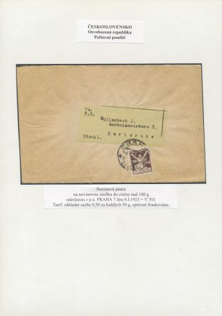 CZECHOSLOVAKIA: LIBERATED REPUBLIC - POSTALY USED – sheet 74