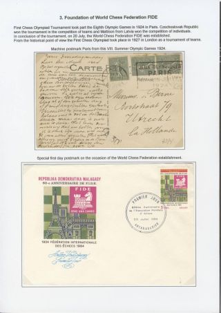 ŠACHOVÉ OLYMPIÁDY II – list 3