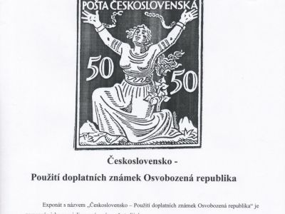TSCHECHOSLOWAKEI: KETTENSPRÄNGER-AUSGABE ALS PORTOMARKEN