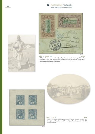 SPECIALISED PHILATELY OF ETHIOPIA – sheet 15