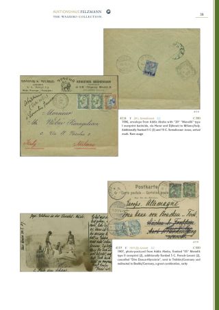 ETHIOPIEN - SPEZIALISIERTE SAMMLUNG – Blatt 34
