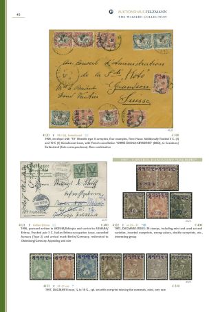 ETHIOPIEN - SPEZIALISIERTE SAMMLUNG – Blatt 35