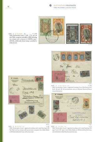 ETHIOPIEN - SPEZIALISIERTE SAMMLUNG – Blatt 51