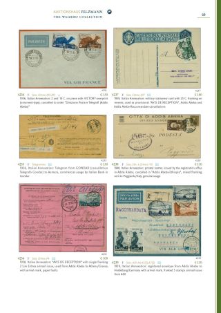 ETHIOPIEN - SPEZIALISIERTE SAMMLUNG – Blatt 64