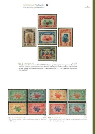 ETHIOPIEN - SPEZIALISIERTE SAMMLUNG – Blatt 82