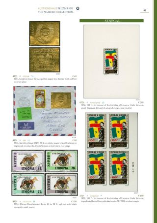 ETHIOPIEN - SPEZIALISIERTE SAMMLUNG – Blatt 86