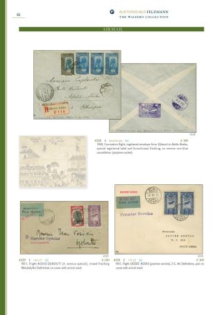 ETHIOPIEN - SPEZIALISIERTE SAMMLUNG – Blatt 87