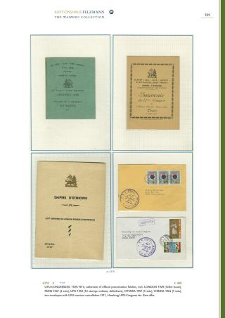 ETHIOPIEN - SPEZIALISIERTE SAMMLUNG – Blatt 104