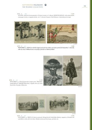 ETHIOPIEN - SPEZIALISIERTE SAMMLUNG – Blatt 106