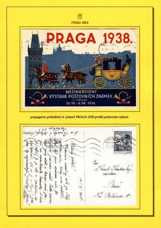 INTERNATIONALE BRIEFMARKENAUSSTELLUNG PRAGA 1938 – Blatt 14