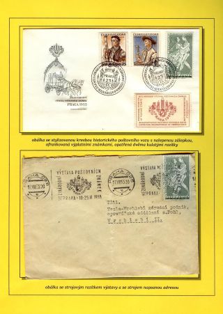 INTERNATIONALE BRIEFMARKENAUSSTELLUNG PRAGA 1955 – Blatt 13