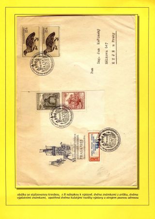 INTERNATIONALE BRIEFMARKENAUSSTELLUNG PRAGA 1955 – Blatt 14