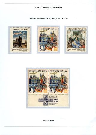 BRIEFMARKEN-WELTAUSSTELLUNG PRAGA 1968 – Blatt 21