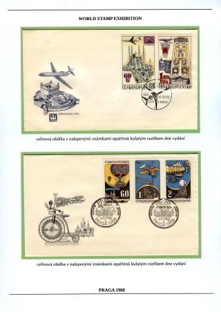 BRIEFMARKEN-WELTAUSSTELLUNG PRAGA 1968 – Blatt 30