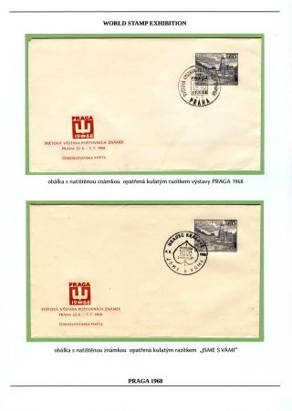 BRIEFMARKEN-WELTAUSSTELLUNG PRAGA 1968 – Blatt 34