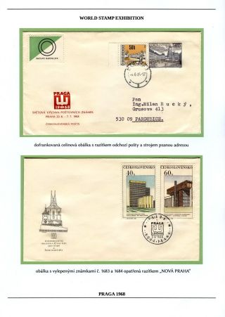 BRIEFMARKEN-WELTAUSSTELLUNG PRAGA 1968 – Blatt 35
