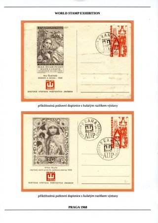 BRIEFMARKEN-WELTAUSSTELLUNG PRAGA 1968 – Blatt 41