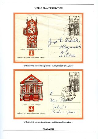 BRIEFMARKEN-WELTAUSSTELLUNG PRAGA 1968 – Blatt 42