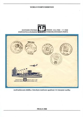 BRIEFMARKEN-WELTAUSSTELLUNG PRAGA 1968 – Blatt 44