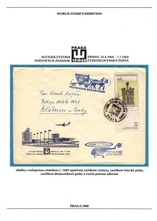BRIEFMARKEN-WELTAUSSTELLUNG PRAGA 1968 – Blatt 46